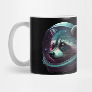 space raccoon Mug